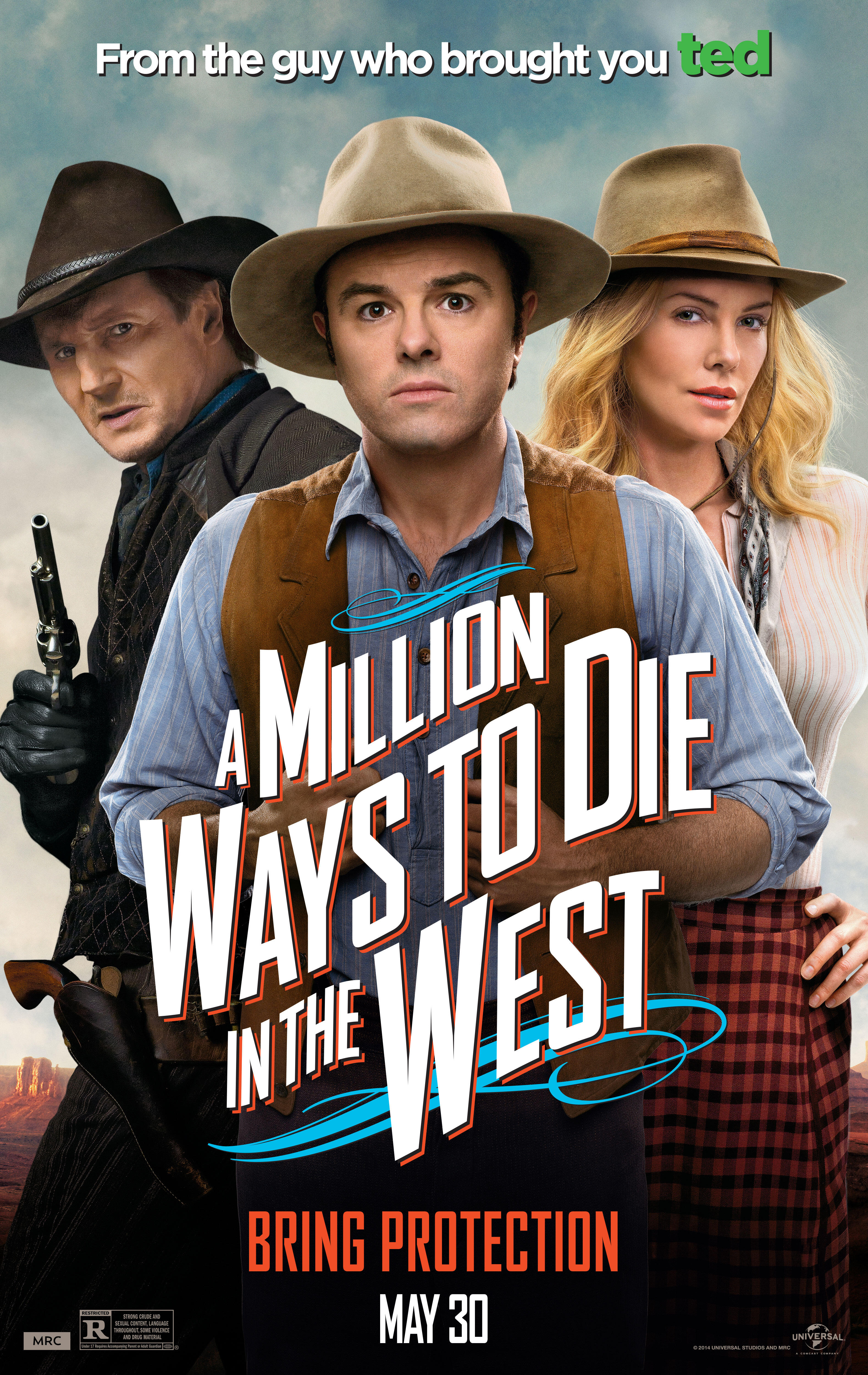 超激レア　A MILLION WAYS TO DIE IN THE WEST Amazon.com: A Million Ways to Die in the West [Blu-ray
