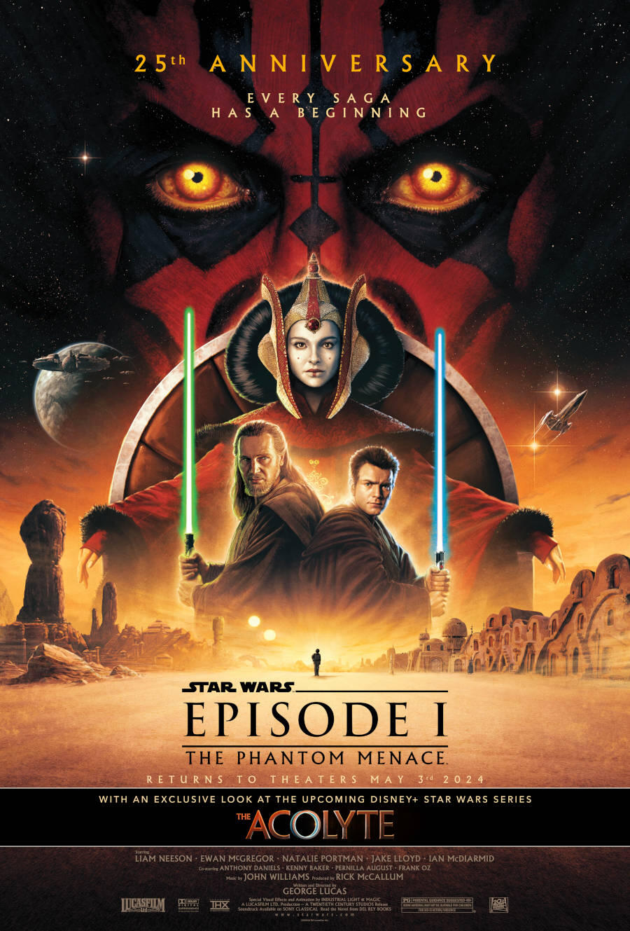 Star Wars: Episode I - The Phantom Menace 25th Anniversary Re