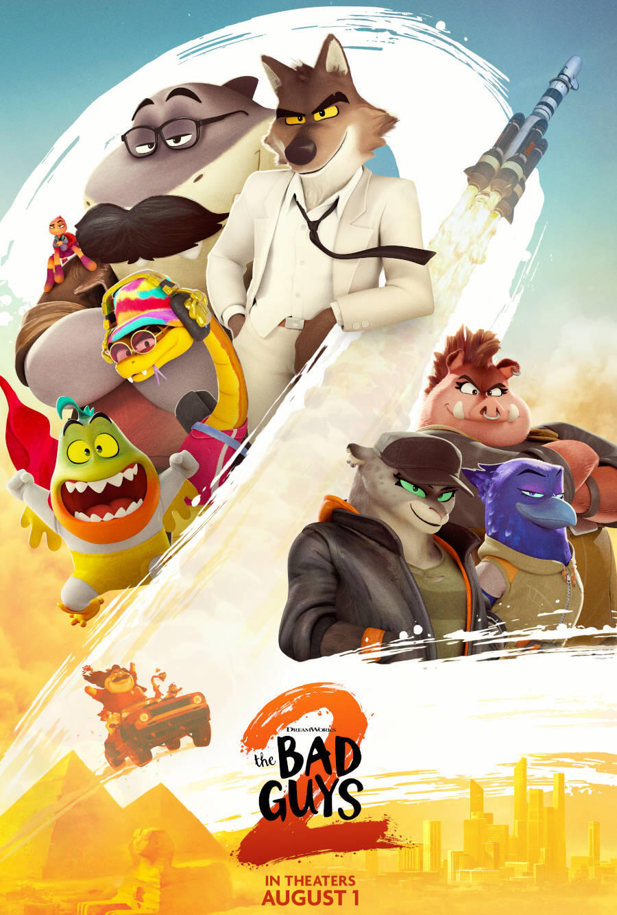 The Bad Guys 2 3D (2025) Tickets & Showtimes | Fandango