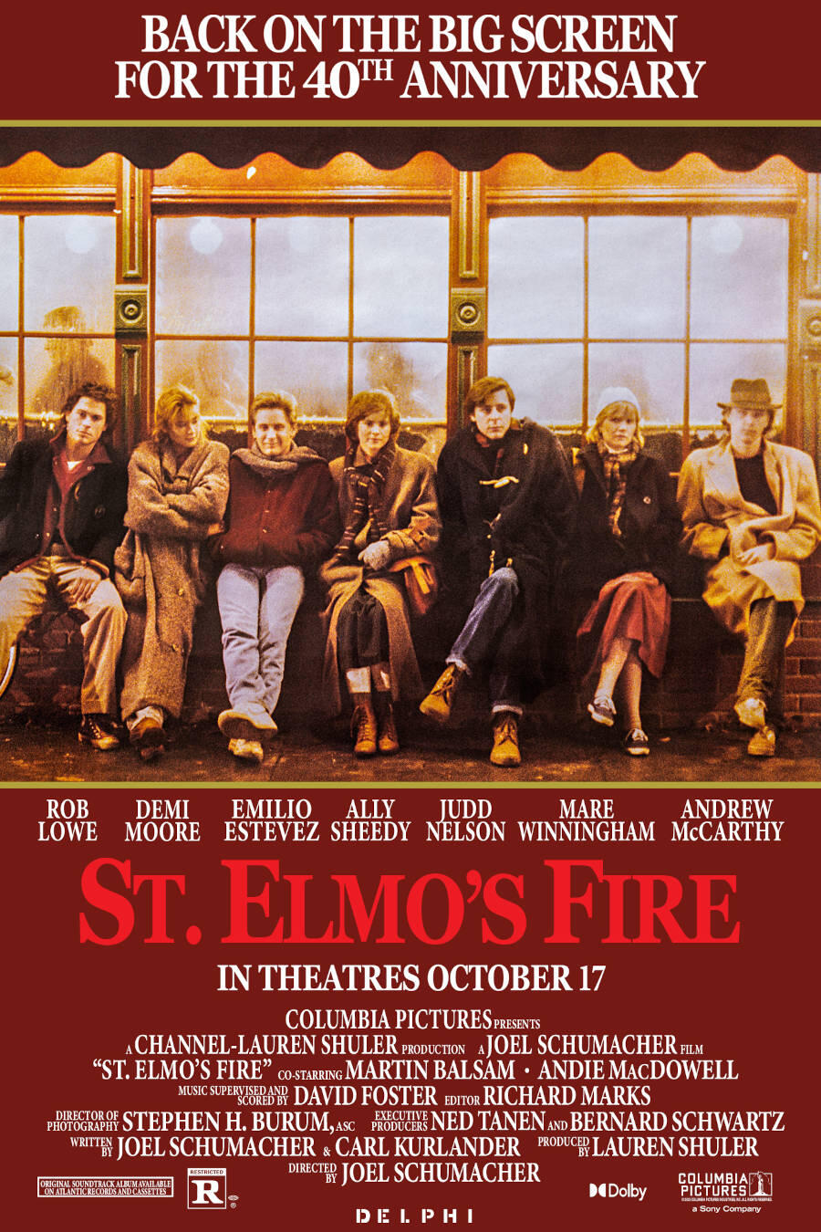 St. Elmo's Fire 40th Anniversary (2025) Showtimes | Fandango