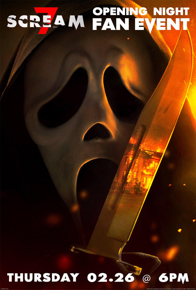 scream 4dx poster