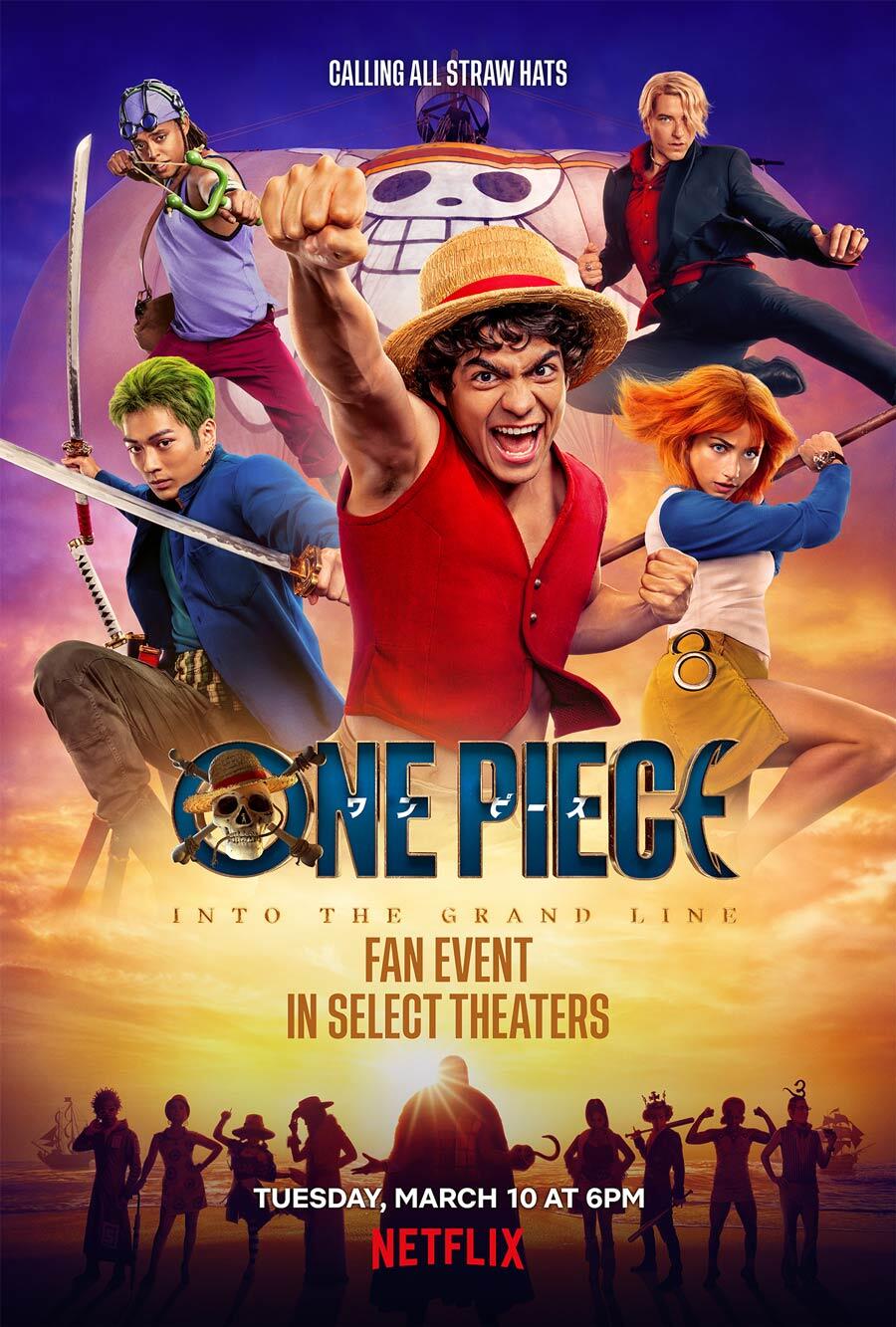 One Piece: Into the Grand Line - Fan Event (2026) Showtimes | Fandango