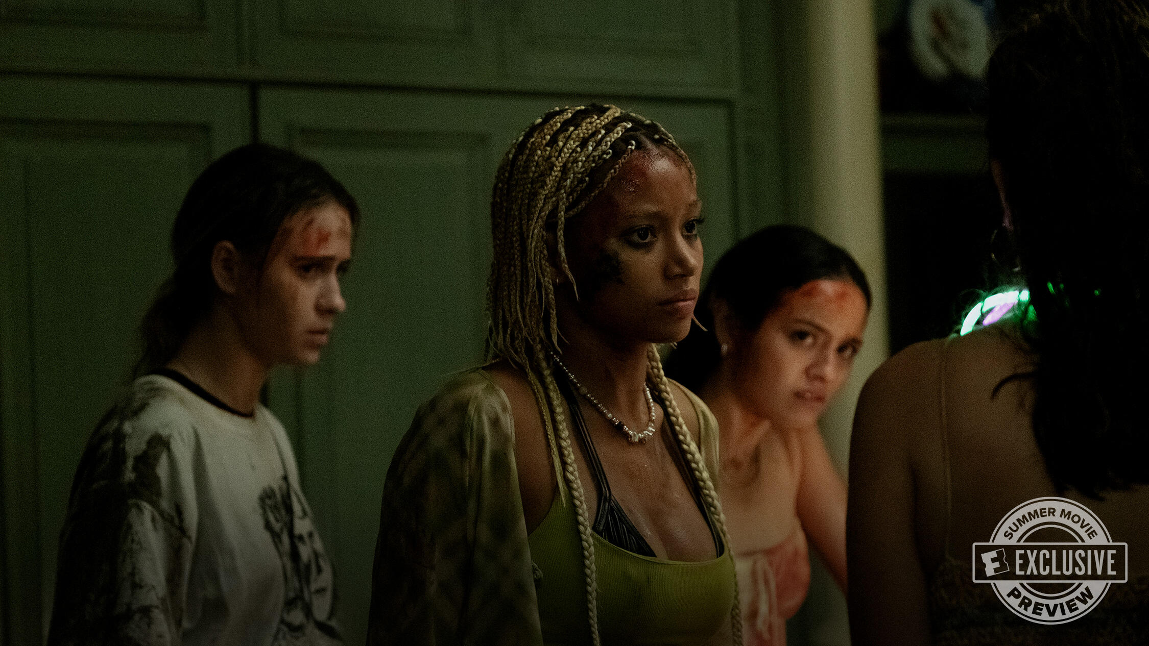 Watch Exclusive 'Bodies Bodies Bodies' Clip: "Podcast"