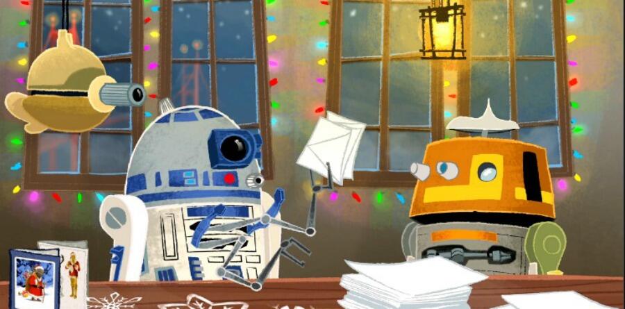 Watch: R2-D2 and Chopper Star in Lucasfilm's Adorable 2014 Holiday Card