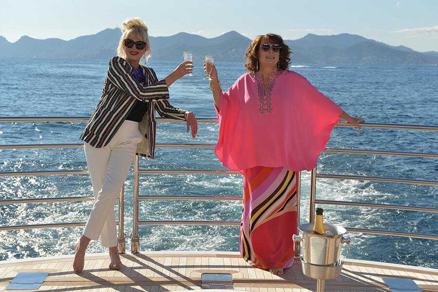 Exclusive Featurette: Watch Our Favorite Boozing Broads in 'Absolutely Fabulous: The Movie'