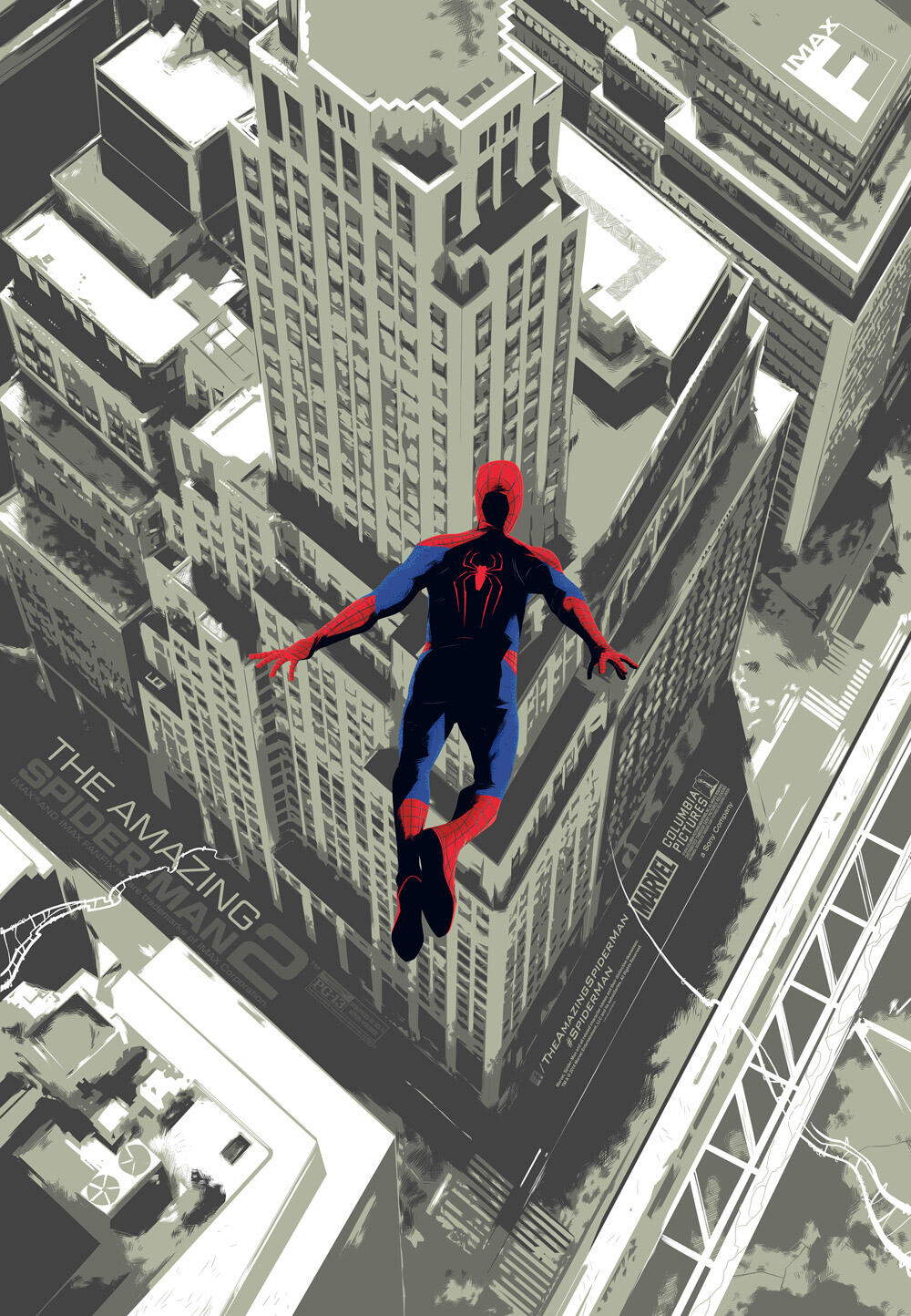 Check Out This Exclusive New 'Amazing Spider-Man 2' IMAX Print -- Here's How You Can Get It
