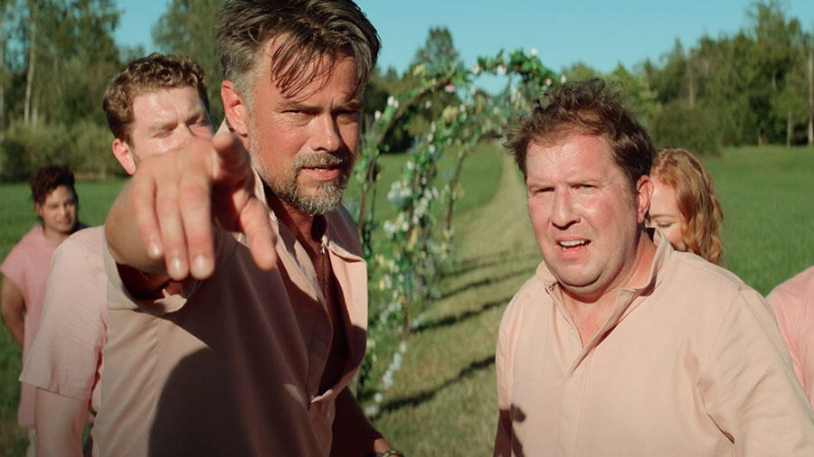 Watch Exclusive 'Buddy Games: Spring Awakening' Clip: "You Drugged Us!"