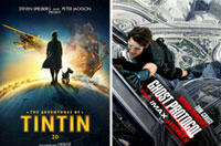 Tintin? Mission Impossible? Sherlock Holmes? What is Your Most Anticipated December Movie?