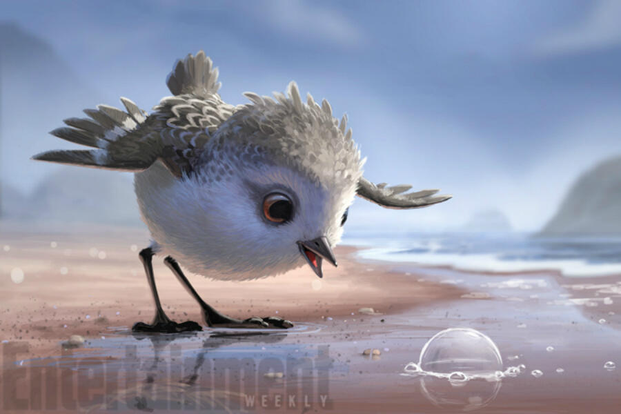First Looks at Pixar's 'Piper' and Guillermo del Toro's 'Trollhunters'