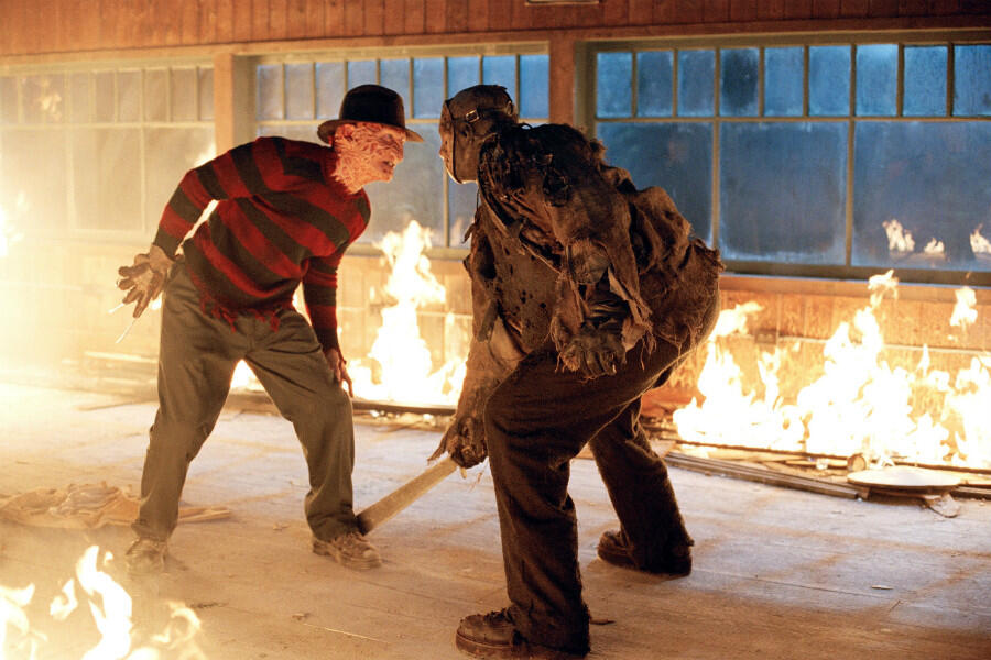 Fisticuffs and Face-Offs in Fright Flicks