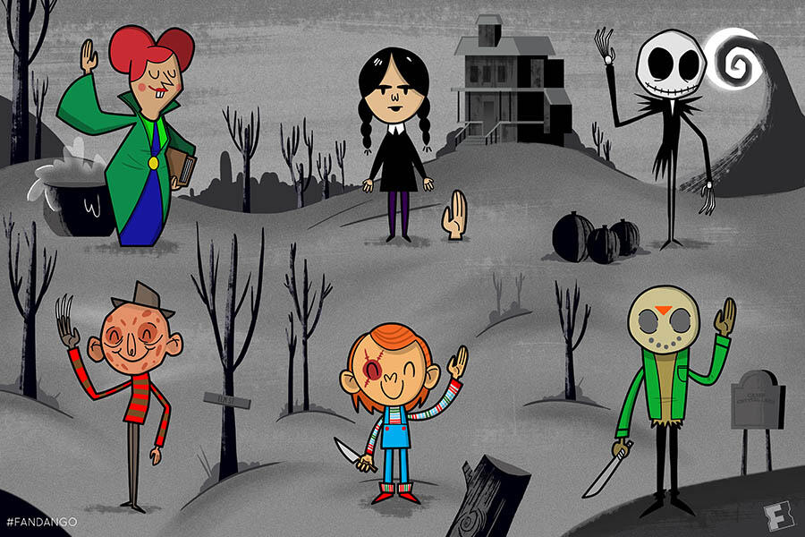 EXCLUSIVE ARTWORK: Halloween Movie Moments