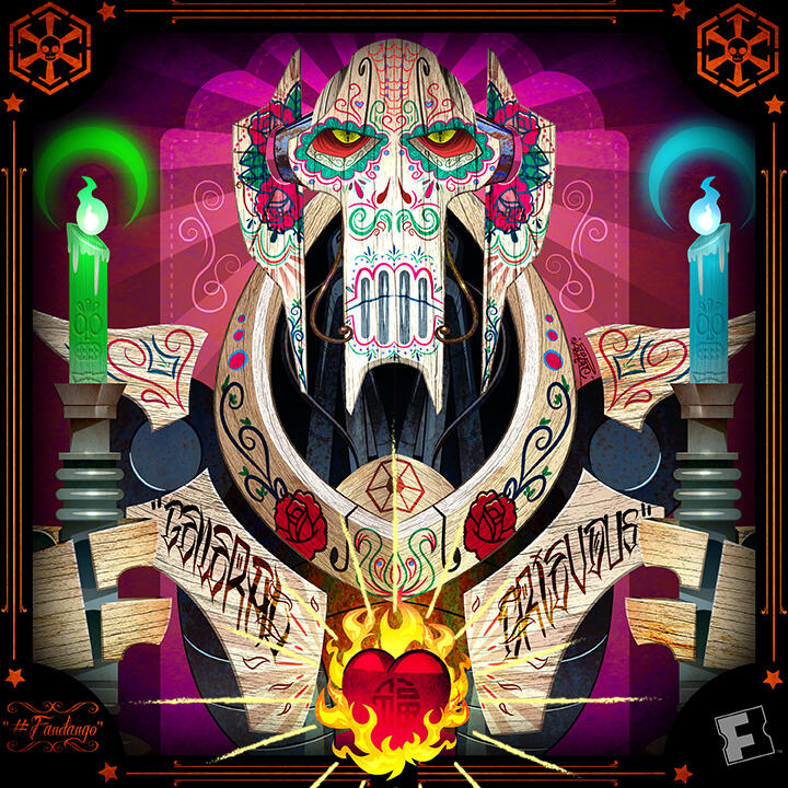EXCLUSIVE: 'Star Wars' Day of the Dead Artwork