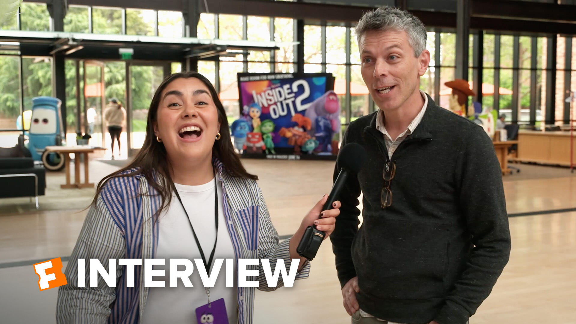 'Emily On The Street' Goes To Pixar To Talk 'Inside Out 2'