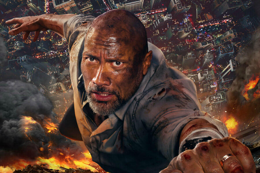 Watch Dwayne Johnson in Exclusive 'Skyscraper' Video With Director Commentary