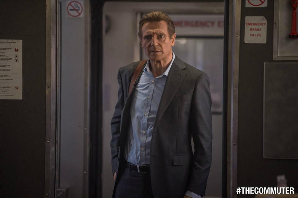 Watch Exclusive 'The Commuter' Clip: Hand Me the Phone
