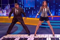 Fun Find: Tom Hanks and Sandra Bullock Reenact Piano Scene from 'Big'