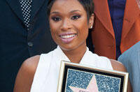Jennifer Hudson Gets Star and Lights Up 'Black Nativity' Red Carpet