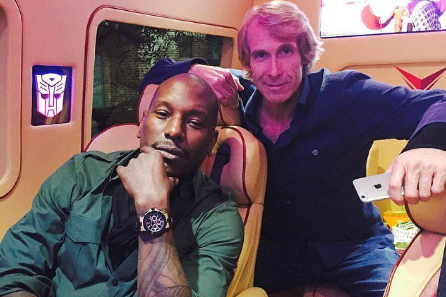 Tyrese gibson store transformers 5