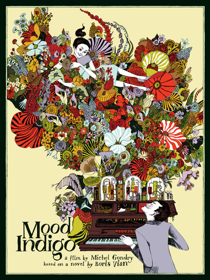 This Exclusive 'Mood Indigo' Mondo Poster Explodes with Color