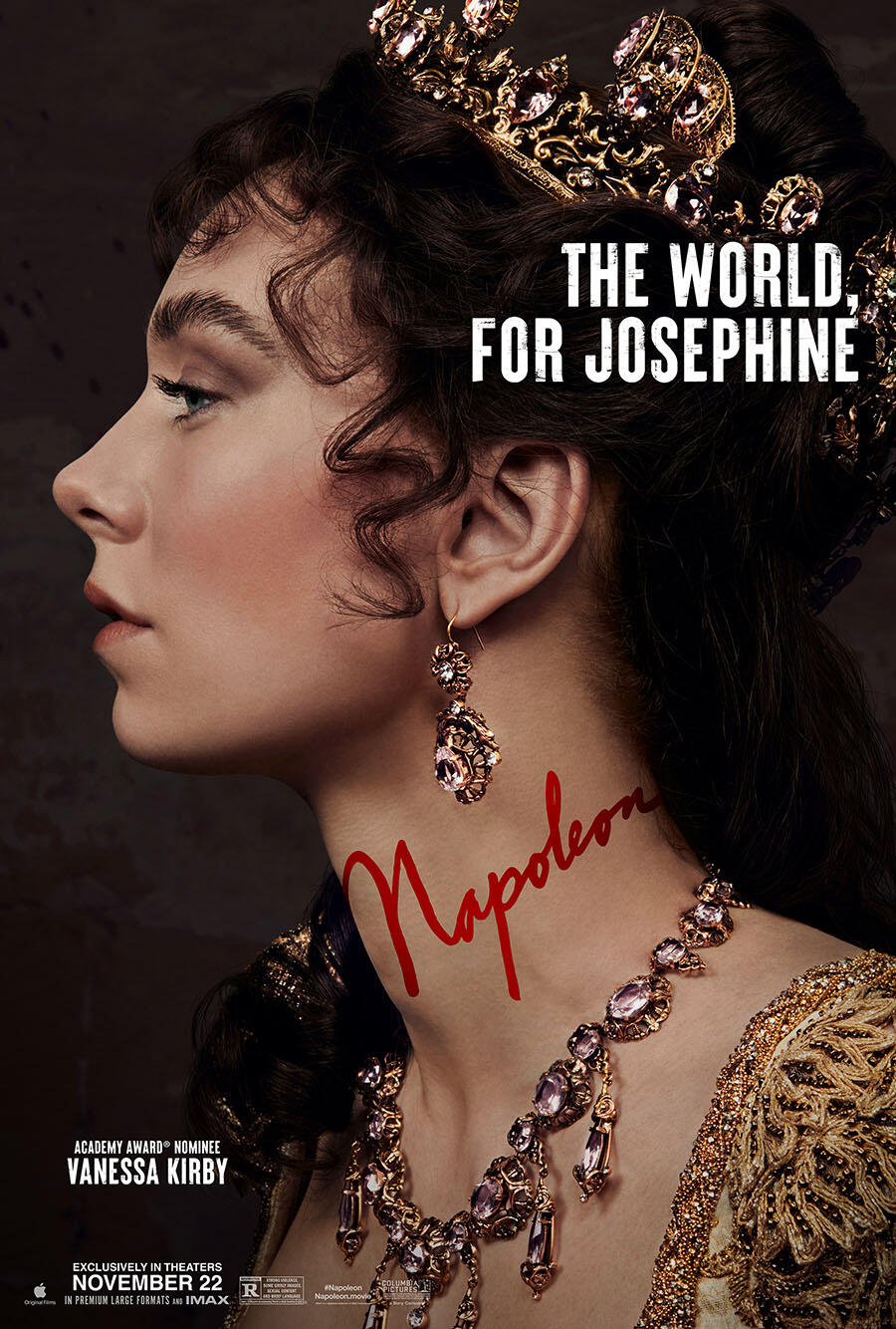 See An Exclusive Poster Of Vanessa Kirby In 'Napoleon,' Coming To Theaters November 22