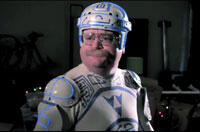Fun Find: 'Tron' Light Cycle Race Re-Created Using Duct Tape