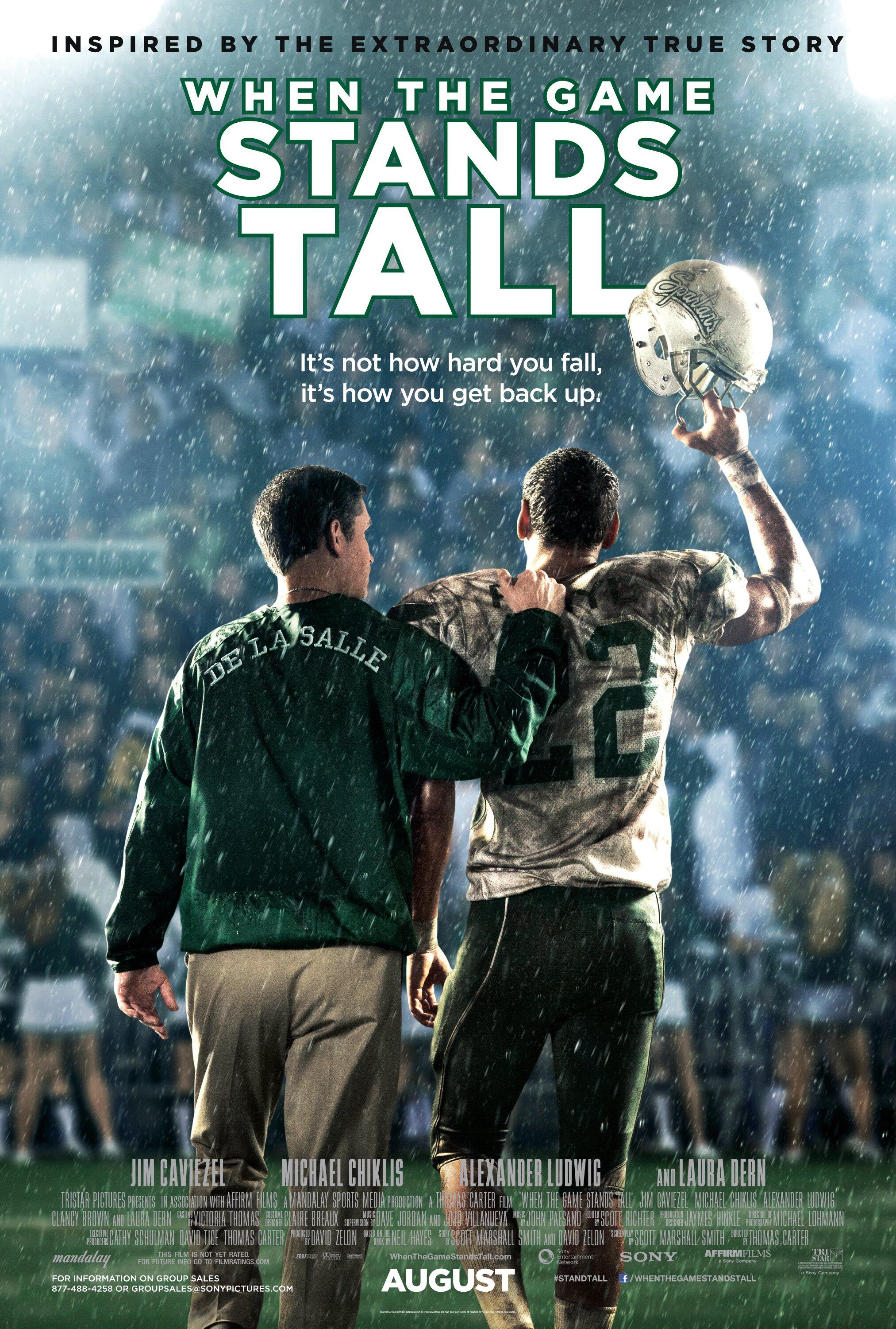 Exclusive Poster Premiere: 'When the Game Stands Tall'