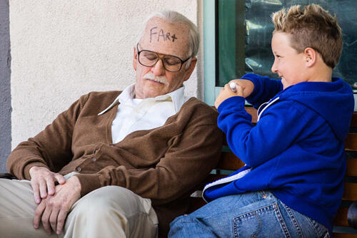 Pranks a Lot: 'Jackass Presents: Bad Grandpa' Comes to Home Video