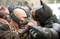 'The Dark Knight Rises' Set Visit: We Watch Tom Hardy's Bane Blow Up a Football Field