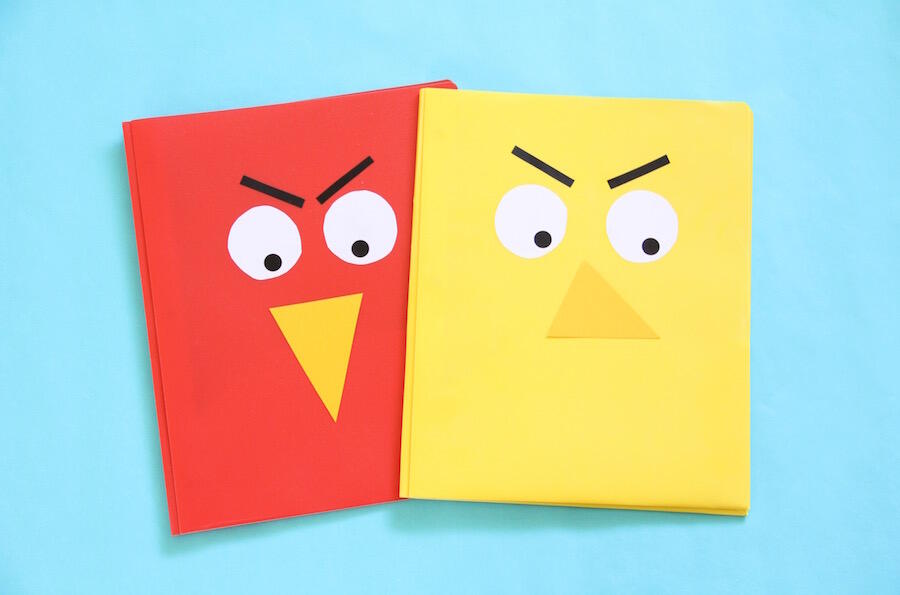 Get Organized with DIY Folders Inspired by 'Birds'