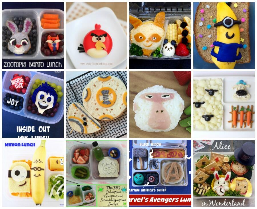 12 School Lunch Ideas Inspired by Family Movies