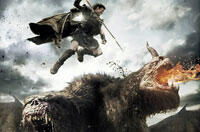 'Wrath of the Titans' Shines Spotlight on Two-Headed Fire Spewing Monster