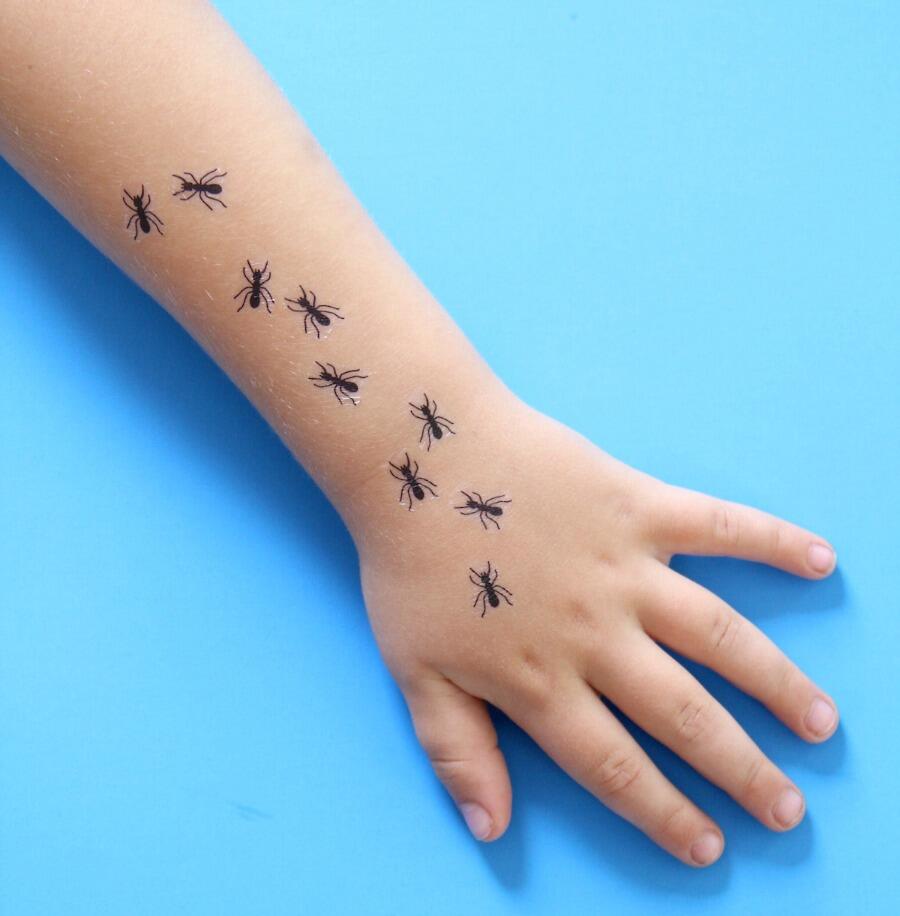 Getting Antsy: Creepy, Crawly DIY Tattoos
