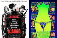 Unofficial Running Time, New 'Django' Poster Revealed, 'Movie 43' Tempts with Female Figure