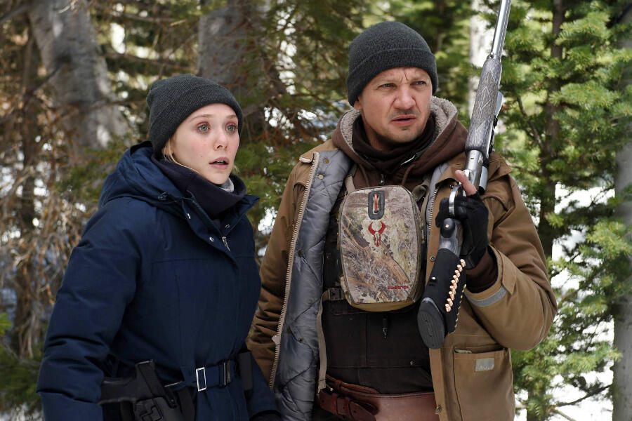 Watch Jeremy Renner and Elizabeth Olsen Chase a Killer in First 'Wind River' Trailer