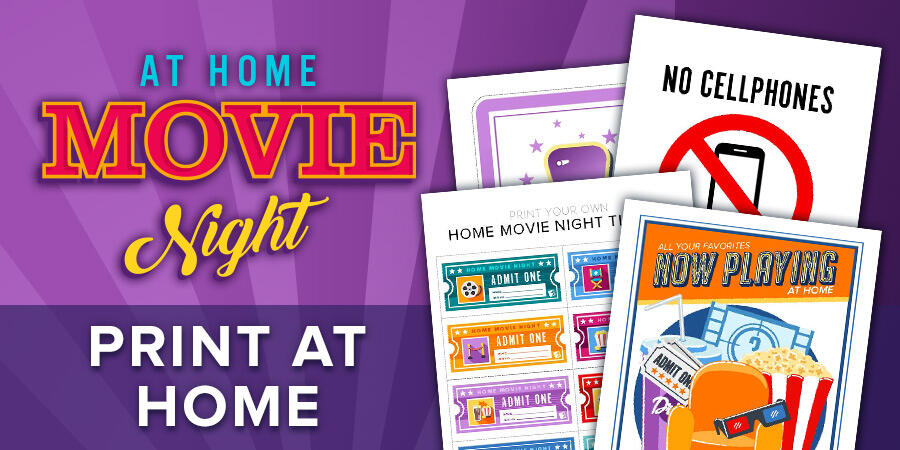 Make Your Own At-Home Movie Night!