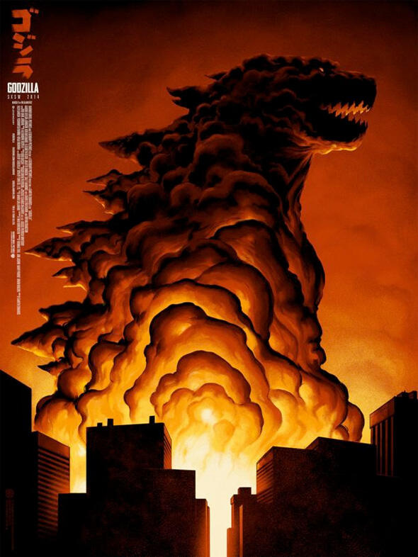 Get Fired Up for 'Godzilla' with This New Mondo Poster 