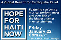 Reminder: Star-Studded Hope for Haiti Benefit Tonight