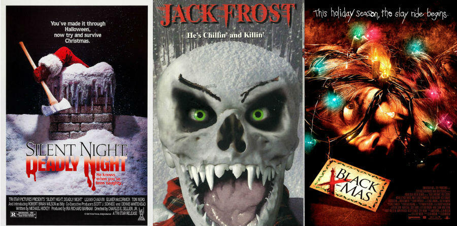 Holiday Horror-Movie Posters