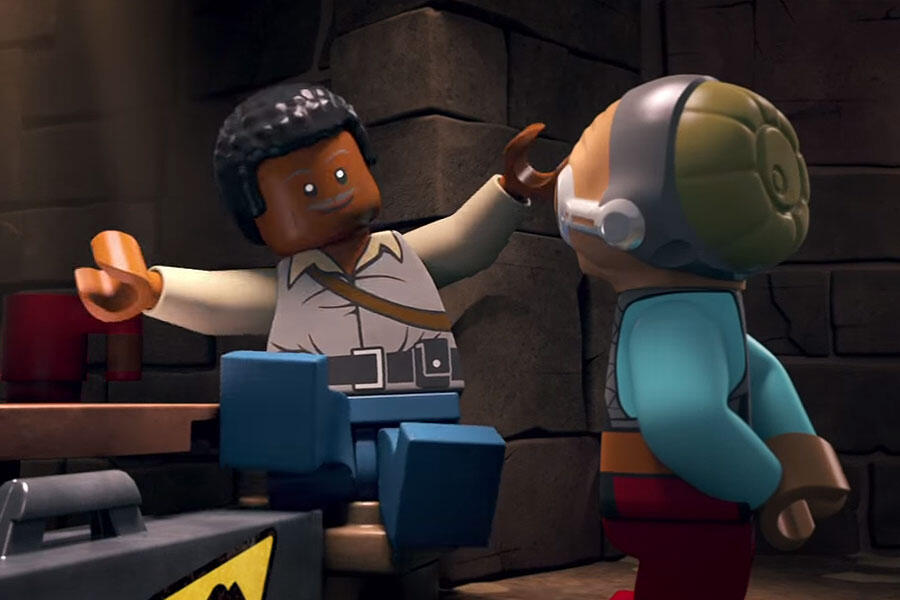 Watch: Lando Calrissian Returns in New 'Star Wars: The Force Awakens' Lego Prequel Shorts