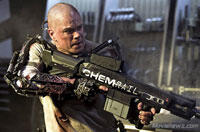 Daily Recap: Matt Damon in 'Elysium,' Katy Perry Talks Whipped Cream Bras and Peacocks That Sound Like Cats