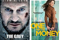 You Pick the Box Office Winner (1/27-1/29): 'The Grey,' 'One for the Money' and 'Man on a Ledge'