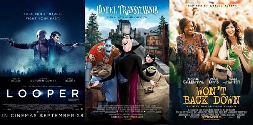 You Pick the Box Office Winner: Can 'Looper' Defeat the Monsters of 'Hotel Transylvania'?