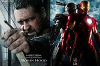 Behind the Scenes Clips: 'Robin Hood' and 'Iron Man 2' 
