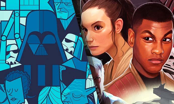 Exclusive Artwork: 'Episode I' - 'Episode VII'