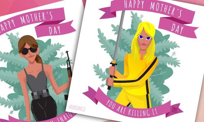 EXCLUSIVE: Movie Mother's Day Cards
