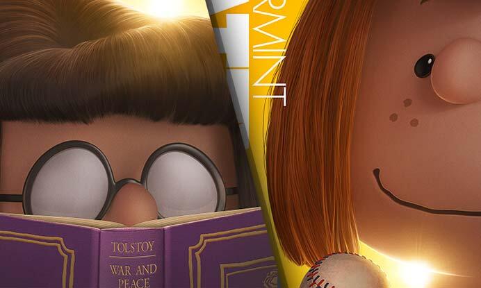 Exclusive Movie Poster Debut: 'The Peanuts Movie' - Peppermint Patty & Marcie