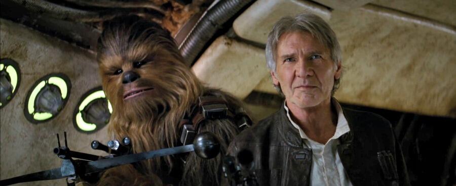 Watch: Han Solo and Chewbacca Arrive in the New 'Star Wars: The Force Awakens' Trailer