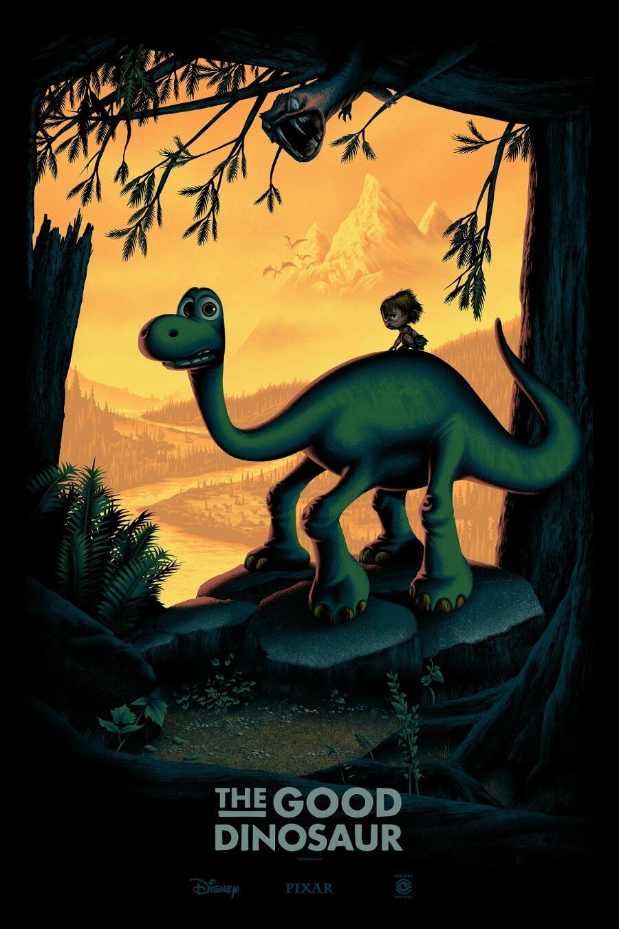 Exclusive: New 'Good Dinosaur' Print from Cyclops Print Works