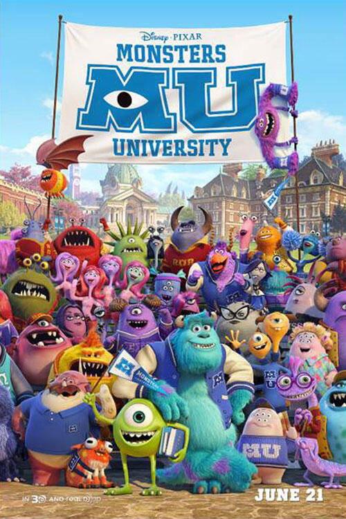 In theatres: Monsters University - Today's Parent