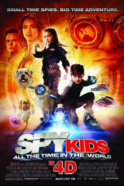 Spy Kids: All the Time in the World in 4D (3D) - Tickets ...